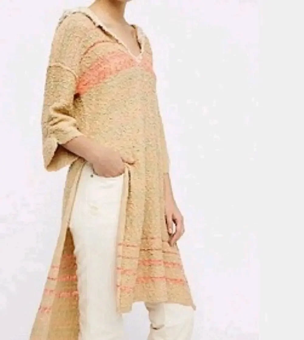 Free People Womens‎ Berkley Hoodie Multicolored Size XS Beachy
